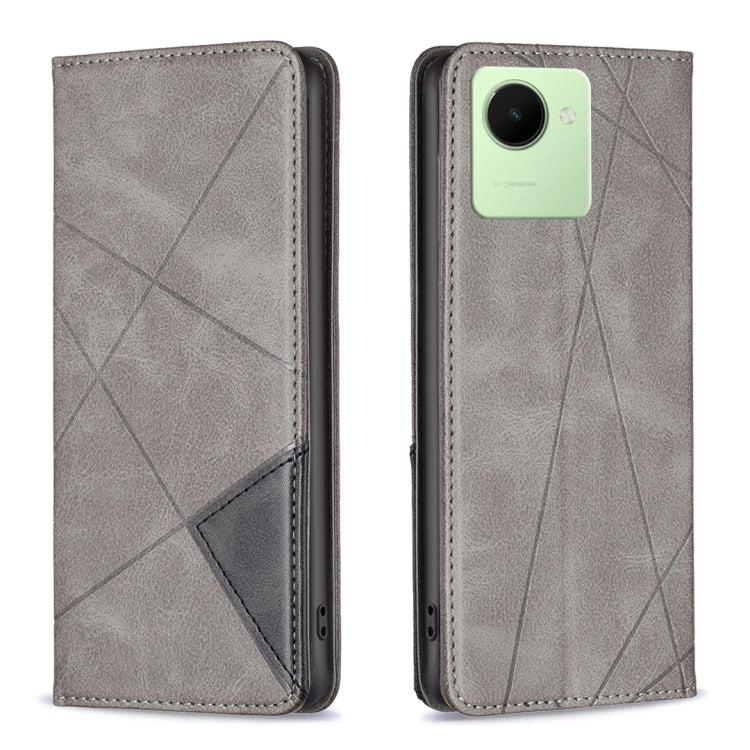 Prismatic Invisible Magnetic Leather Phone Case, For Motorola Moto G42 4G, For Motorola Moto G62, For Nothing Phone 1, For OPPO A57 4G, For Realme C30