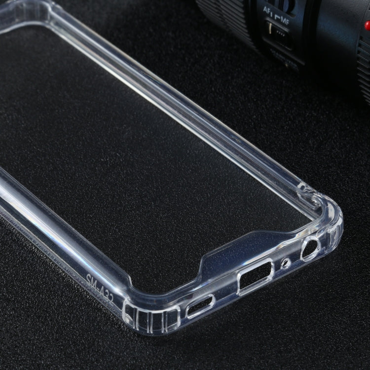 Four-corner Shockproof Transparent Phone Case, For Samsung Galaxy A32 4G
