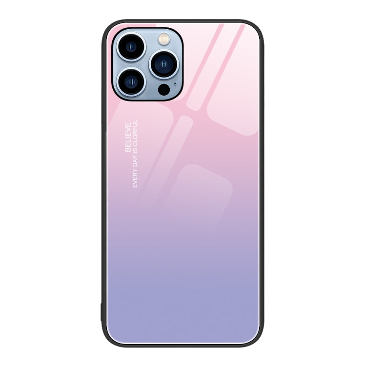 Colorful Painted Glass Phone Case, For iPhone 14 Pro Max, For iPhone 14 Pro, For iPhone 14 Plus