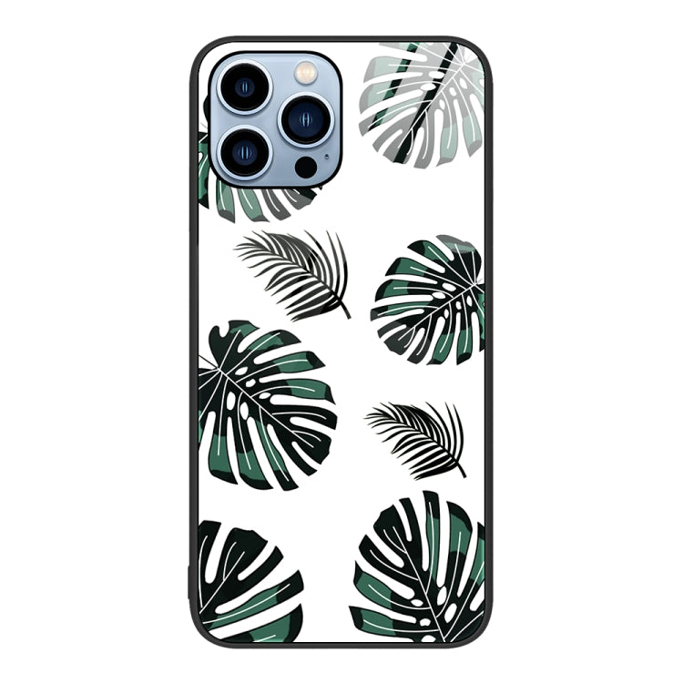 Colorful Painted Glass Phone Case, For iPhone 14 Pro Max, For iPhone 14 Pro, For iPhone 14 Plus