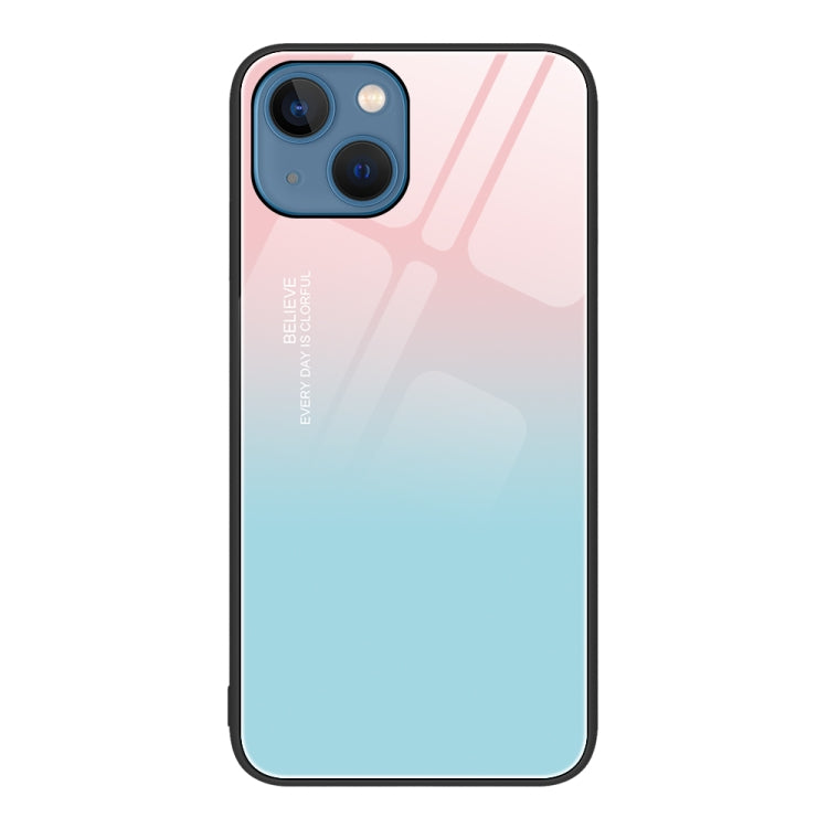 Colorful Painted Glass Phone Case, For iPhone 14 Pro Max, For iPhone 14 Pro, For iPhone 14 Plus