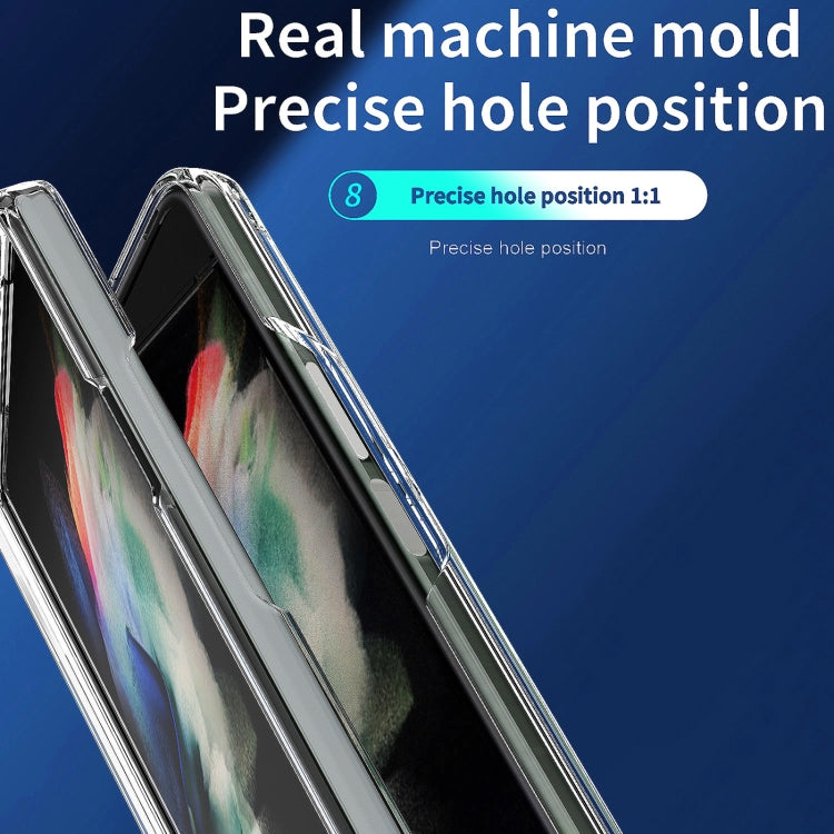 Acrylic + TPU Transparent Protective Phone Case, For Samsung Galaxy Z Fold4, For Samsung Galaxy Z Flip3 5G, For Samsung Galaxy Z Flip4, For Samsung Galaxy Z Fold3 5G