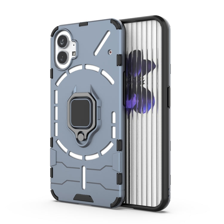 PC + TPU Shockproof Protective Phone Case with Magnetic Ring Holder, For Nothing Phone 1
