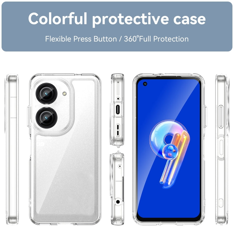 Colorful Series Acrylic + TPU Phone Case, For Asus ZenFone 9