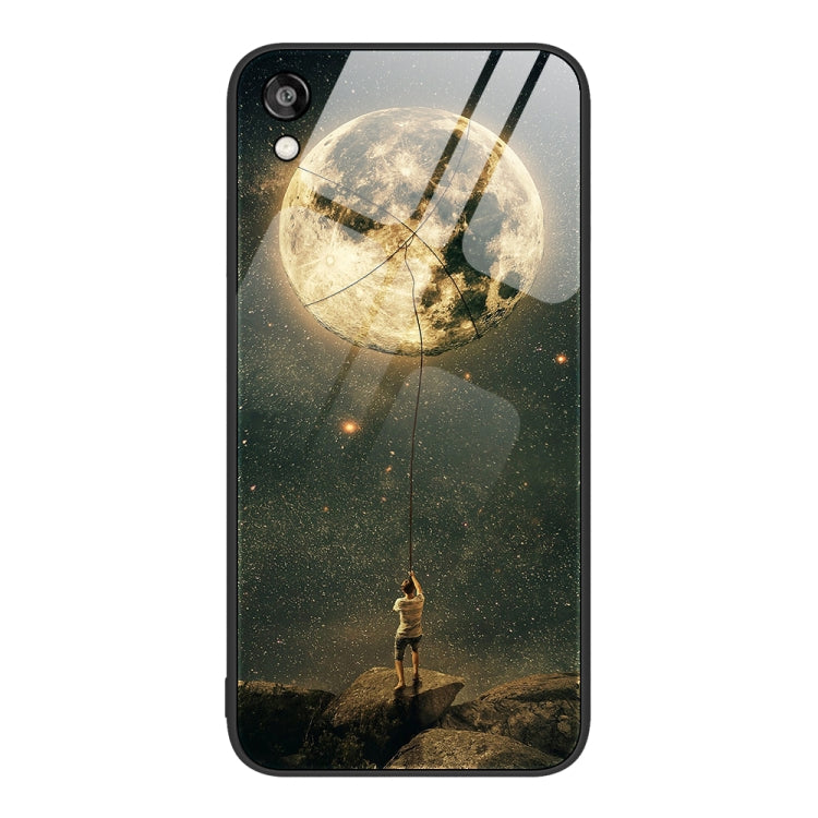 Colorful Painted Glass Phone Case, For Honor Play 3e