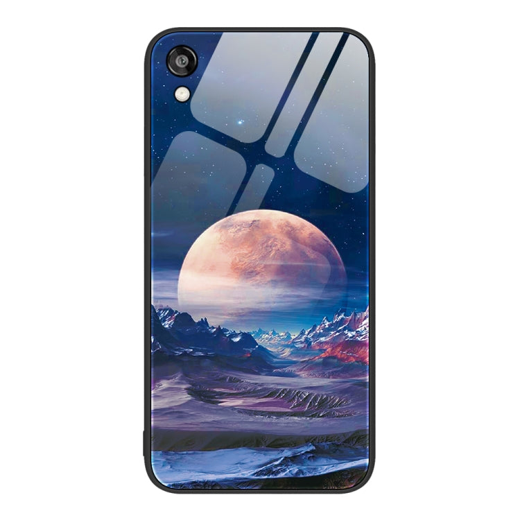 Colorful Painted Glass Phone Case, For Honor Play 3e