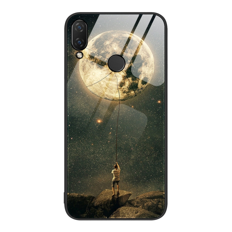 Colorful Painted Glass Phone Case, For Huawei nova 3i, For Huawei nova 8 Pro 4G, For Huawei nova 8 SE