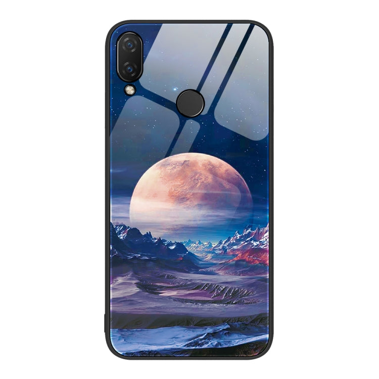 Colorful Painted Glass Phone Case, For Huawei nova 3i, For Huawei nova 8 Pro 4G, For Huawei nova 8 SE