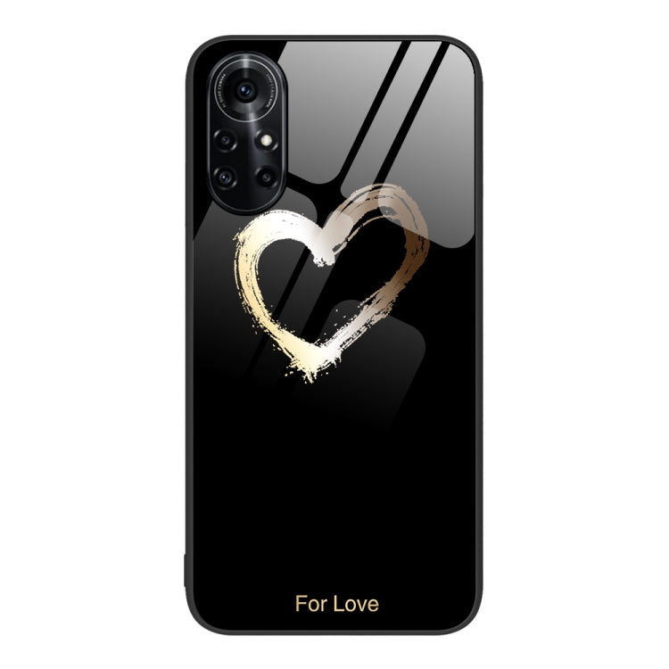 Colorful Painted Glass Phone Case, For Huawei nova 3i, For Huawei nova 8 Pro 4G, For Huawei nova 8 SE