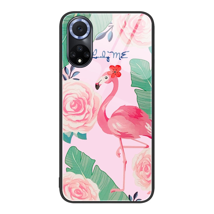 Colorful Painted Glass Phone Case, For Huawei nova 9, For Huawei P30 Pro, For Huawei Enjoy 20 Plus 5G
