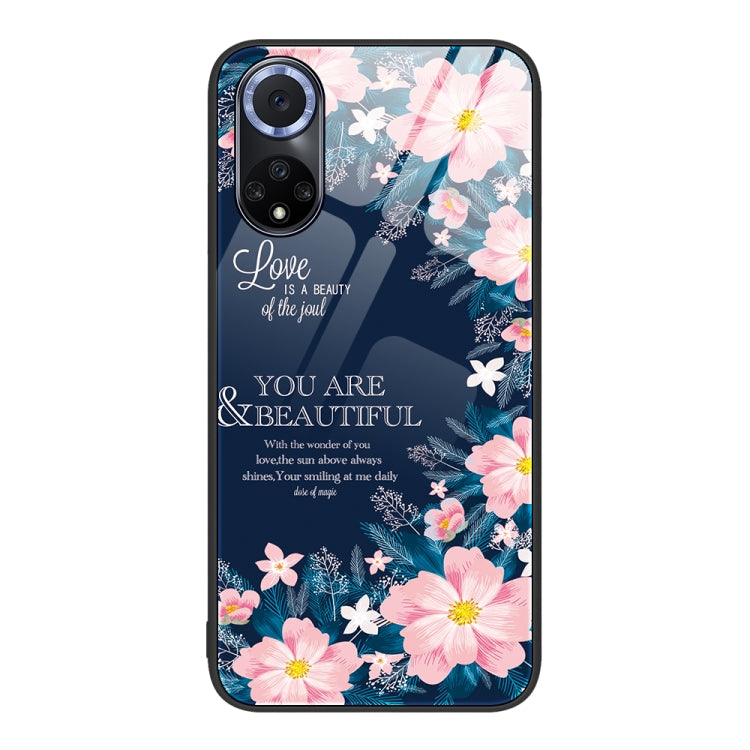 Colorful Painted Glass Phone Case, For Huawei nova 9, For Huawei P30 Pro, For Huawei Enjoy 20 Plus 5G