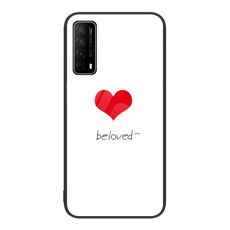 Colorful Painted Glass Phone Case, For Huawei Enjoy 20 SE, For Huawei Enjoy 20 5G, For Huawei Maimang 6