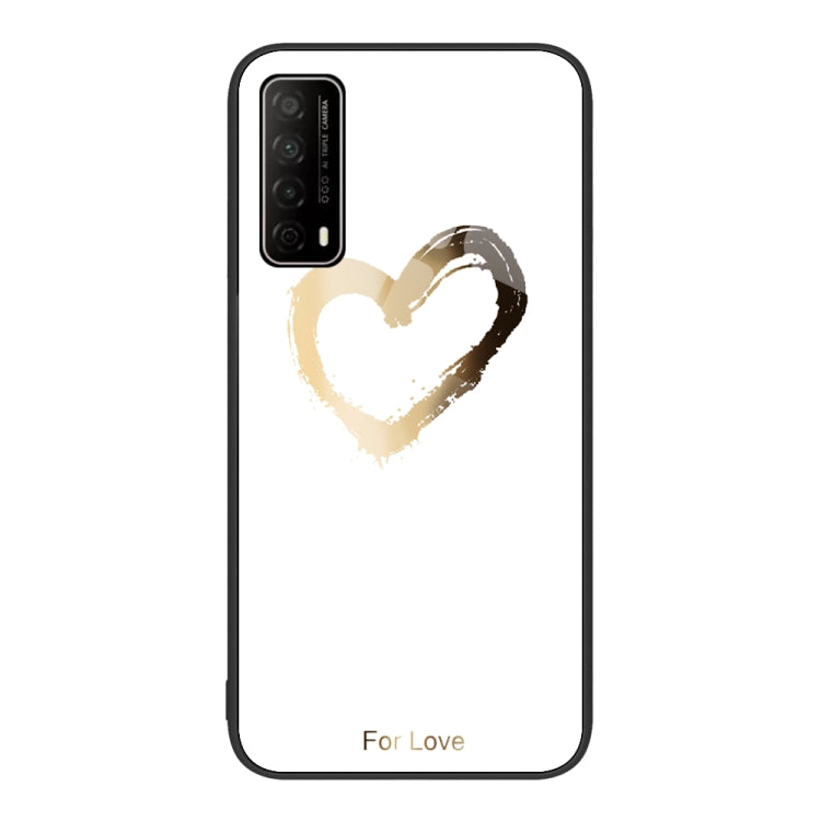 Colorful Painted Glass Phone Case, For Huawei Enjoy 20 SE, For Huawei Enjoy 20 5G, For Huawei Maimang 6