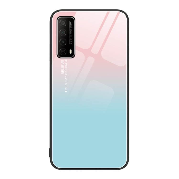 Colorful Painted Glass Phone Case, For Huawei Enjoy 20 SE, For Huawei Enjoy 20 5G, For Huawei Maimang 6