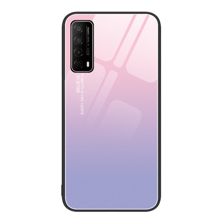 Colorful Painted Glass Phone Case, For Huawei Enjoy 20 SE, For Huawei Enjoy 20 5G, For Huawei Maimang 6