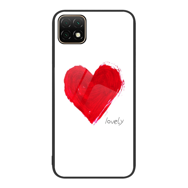 Colorful Painted Glass Phone Case, For Huawei Enjoy 20 SE, For Huawei Enjoy 20 5G, For Huawei Maimang 6