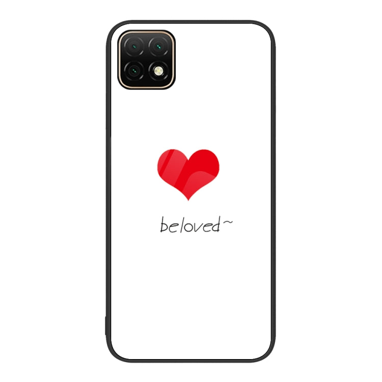 Colorful Painted Glass Phone Case, For Huawei Enjoy 20 SE, For Huawei Enjoy 20 5G, For Huawei Maimang 6