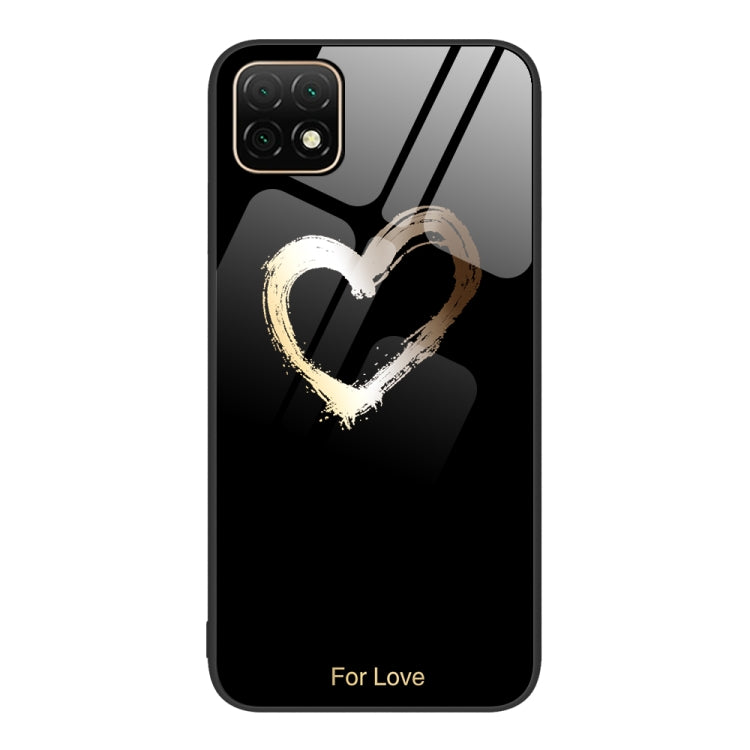 Colorful Painted Glass Phone Case, For Huawei Enjoy 20 SE, For Huawei Enjoy 20 5G, For Huawei Maimang 6