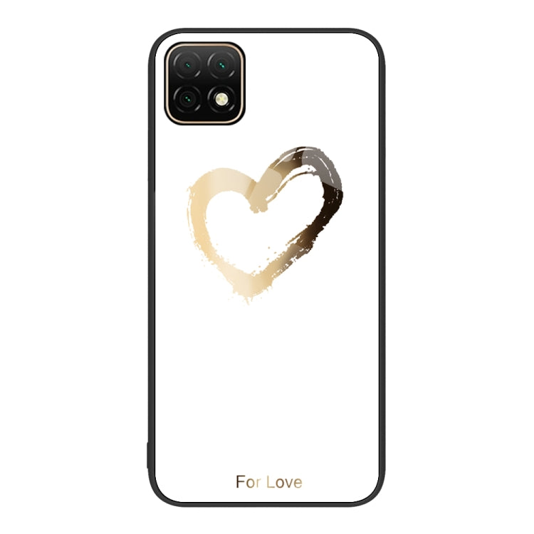 Colorful Painted Glass Phone Case, For Huawei Enjoy 20 SE, For Huawei Enjoy 20 5G, For Huawei Maimang 6