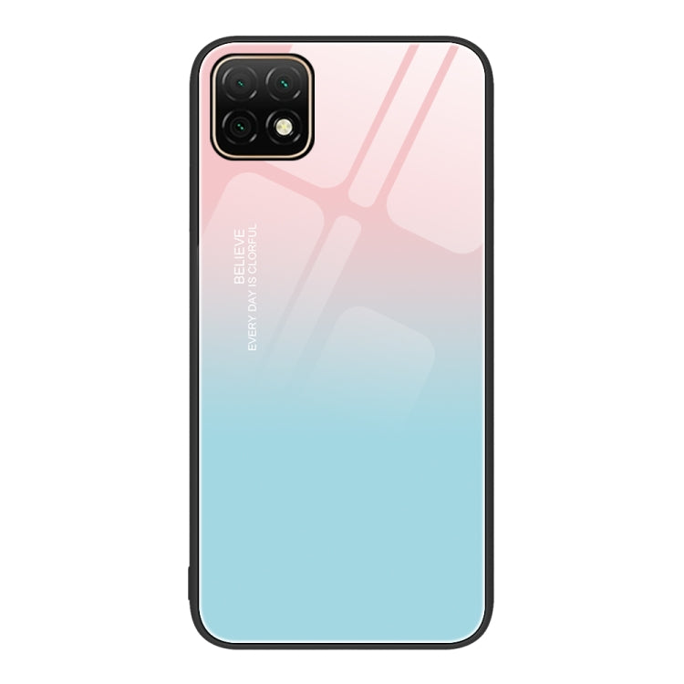Colorful Painted Glass Phone Case, For Huawei Enjoy 20 SE, For Huawei Enjoy 20 5G, For Huawei Maimang 6
