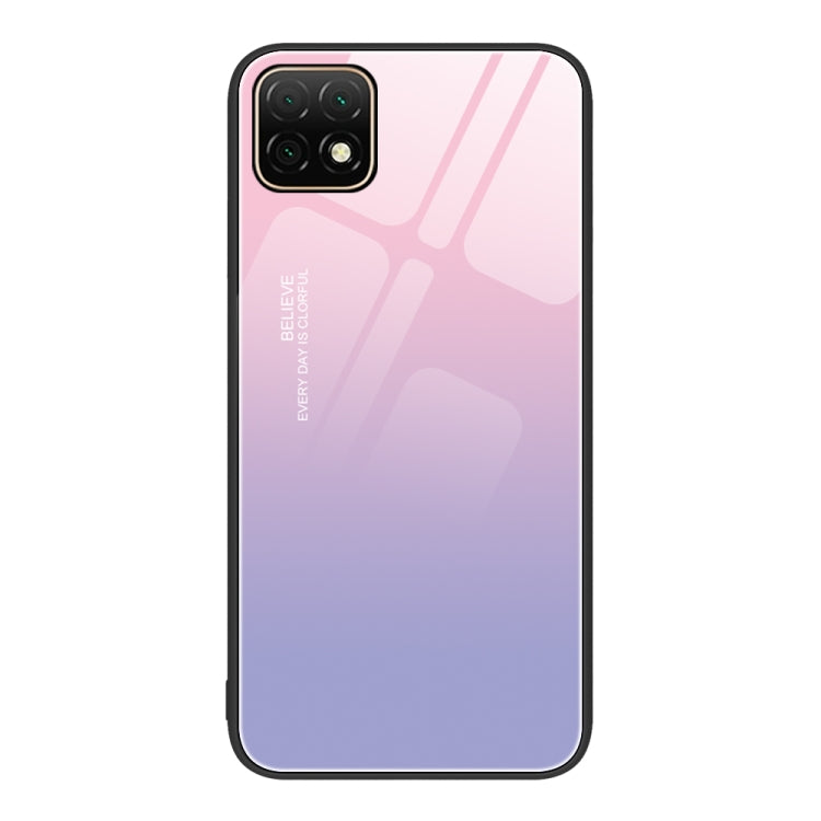 Colorful Painted Glass Phone Case, For Huawei Enjoy 20 SE, For Huawei Enjoy 20 5G, For Huawei Maimang 6