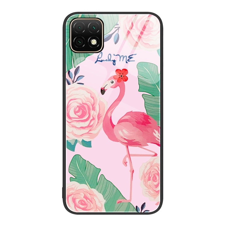 Colorful Painted Glass Phone Case, For Huawei Enjoy 20 SE, For Huawei Enjoy 20 5G, For Huawei Maimang 6