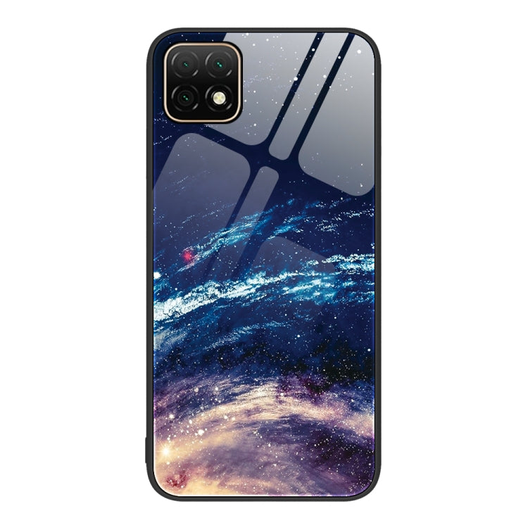 Colorful Painted Glass Phone Case, For Huawei Enjoy 20 SE, For Huawei Enjoy 20 5G, For Huawei Maimang 6