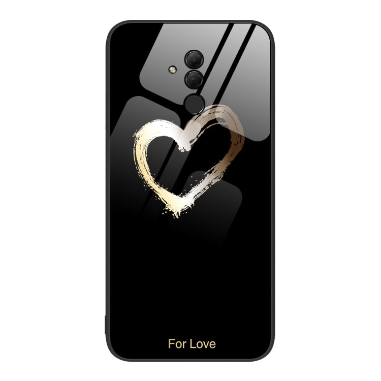 Colorful Painted Glass Phone Case, For Huawei Maimang 7, For Huawei Maimang 10, For Huawei Enjoy 8e