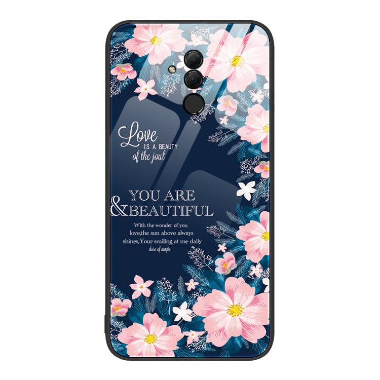 Colorful Painted Glass Phone Case, For Huawei Maimang 7, For Huawei Maimang 10, For Huawei Enjoy 8e