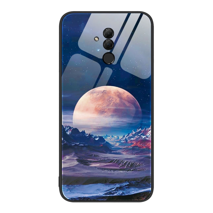 Colorful Painted Glass Phone Case, For Huawei Maimang 7, For Huawei Maimang 10, For Huawei Enjoy 8e