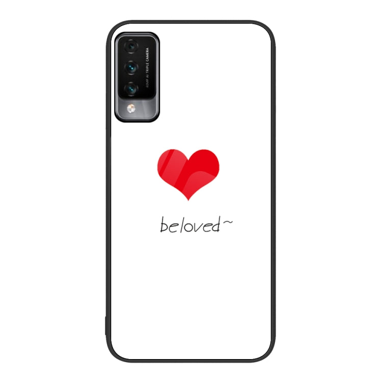 Colorful Painted Glass Phone Case, For Huawei Maimang 7, For Huawei Maimang 10, For Huawei Enjoy 8e