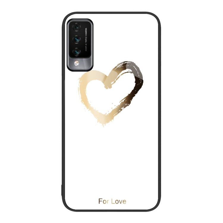 Colorful Painted Glass Phone Case, For Huawei Maimang 7, For Huawei Maimang 10, For Huawei Enjoy 8e