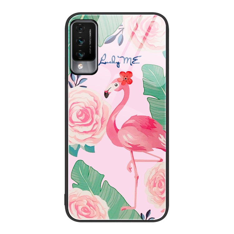 Colorful Painted Glass Phone Case, For Huawei Maimang 7, For Huawei Maimang 10, For Huawei Enjoy 8e