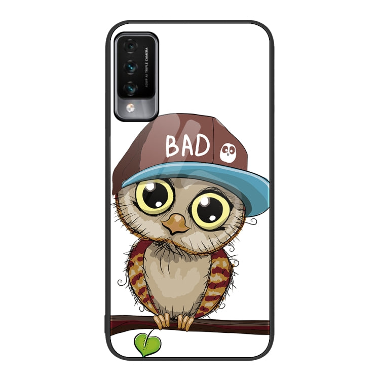 Colorful Painted Glass Phone Case, For Huawei Maimang 7, For Huawei Maimang 10, For Huawei Enjoy 8e