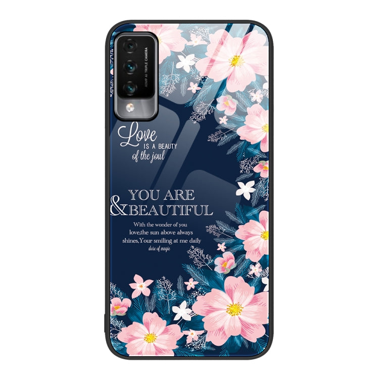 Colorful Painted Glass Phone Case, For Huawei Maimang 7, For Huawei Maimang 10, For Huawei Enjoy 8e