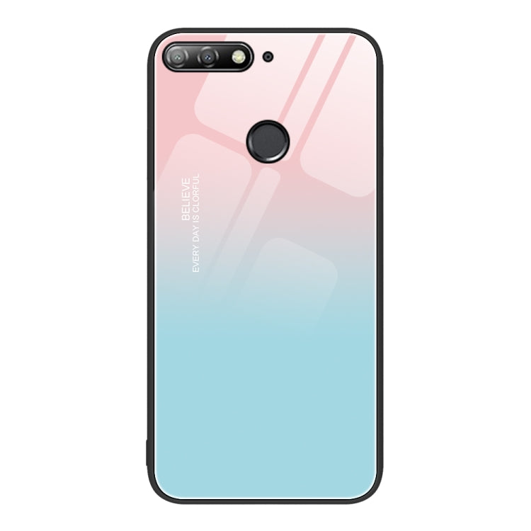 Colorful Painted Glass Phone Case, For Huawei Maimang 7, For Huawei Maimang 10, For Huawei Enjoy 8e