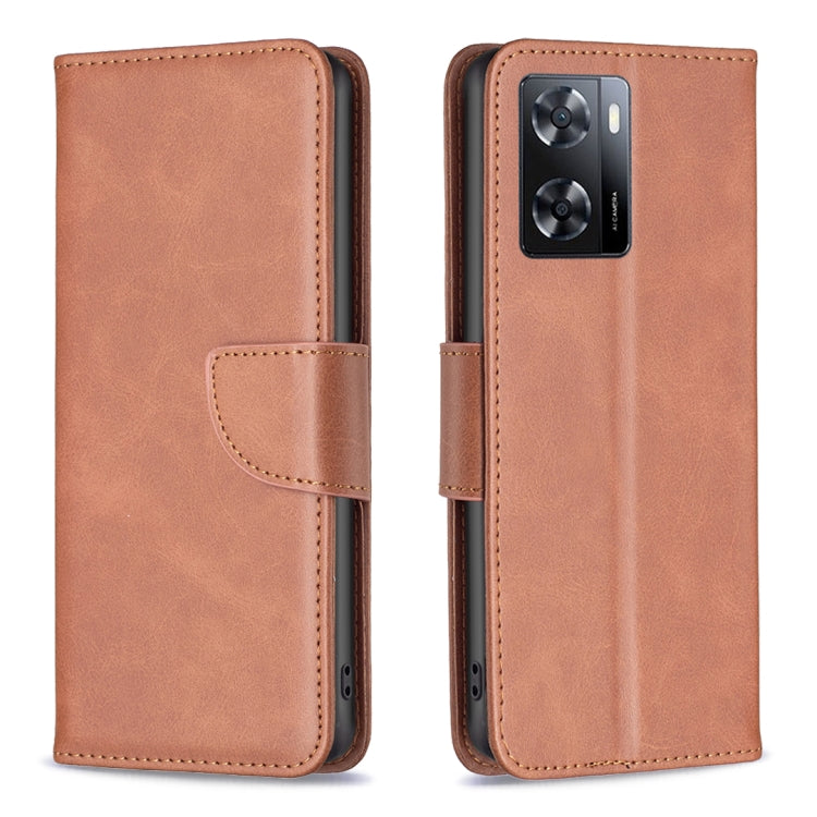 Lambskin Texture Leather Phone Case, For Motorola Moto G42 4G, For Motorola Moto G62, For Nothing Phone 1, For OPPO A57 4G, For Realme C30