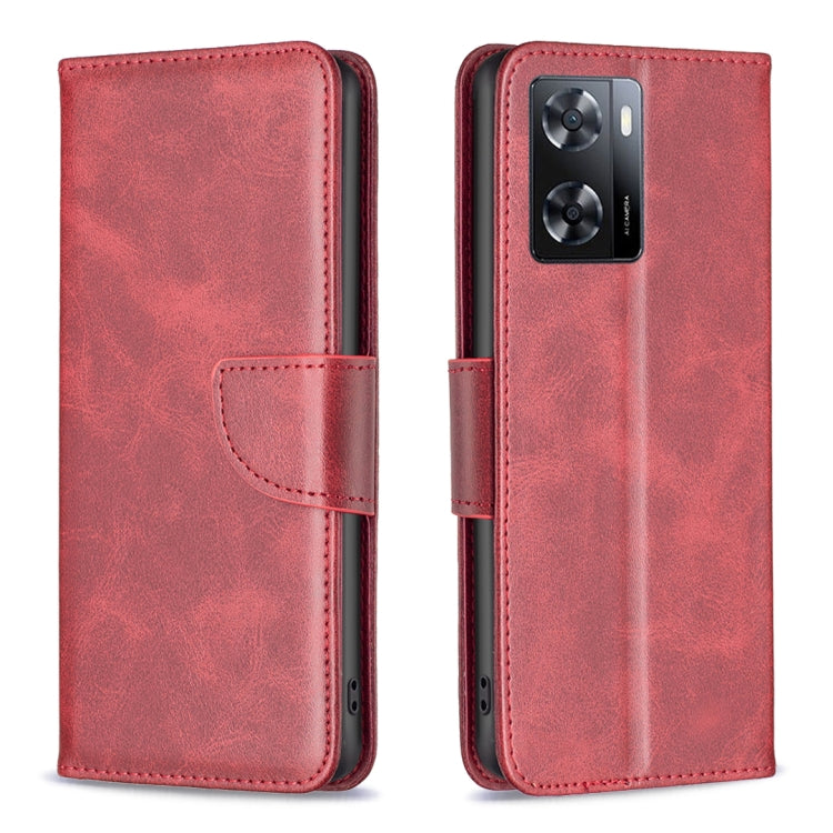 Lambskin Texture Leather Phone Case, For Motorola Moto G42 4G, For Motorola Moto G62, For Nothing Phone 1, For OPPO A57 4G, For Realme C30