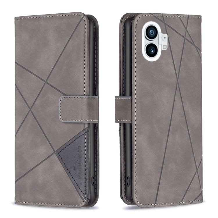 Magnetic Buckle Rhombus Texture Leather Phone Case, For Motorola Moto G42 4G, For Motorola Moto G62, For Nothing Phone 1, For OPPO A57 4G, For Realme C30