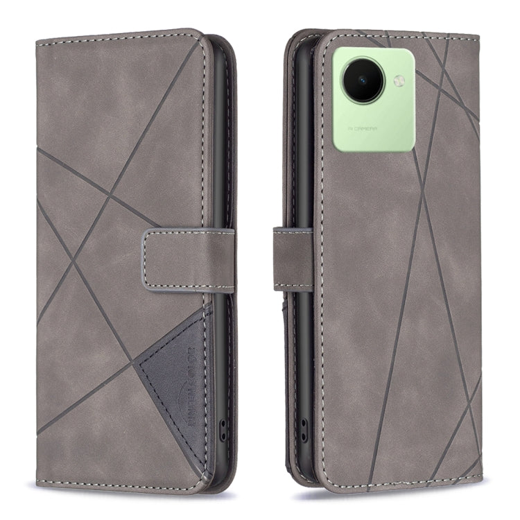 Magnetic Buckle Rhombus Texture Leather Phone Case, For Motorola Moto G42 4G, For Motorola Moto G62, For Nothing Phone 1, For OPPO A57 4G, For Realme C30