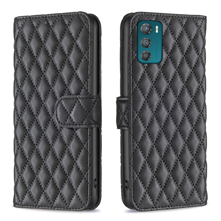 Diamond Lattice Wallet Leather Flip Phone Case, For Motorola Moto G42 4G, For Motorola Moto G62, For Nothing Phone 1, For OPPO A57 4G, For Realme C30