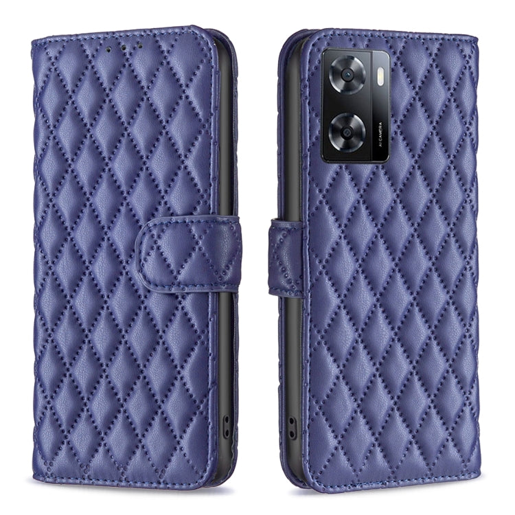 Diamond Lattice Wallet Leather Flip Phone Case, For Motorola Moto G42 4G, For Motorola Moto G62, For Nothing Phone 1, For OPPO A57 4G, For Realme C30