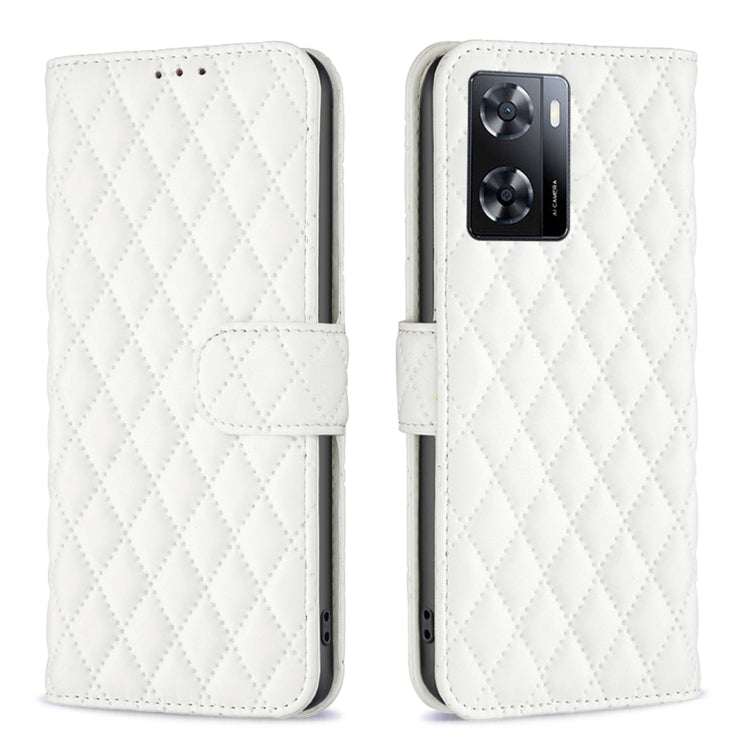 Diamond Lattice Wallet Leather Flip Phone Case, For Motorola Moto G42 4G, For Motorola Moto G62, For Nothing Phone 1, For OPPO A57 4G, For Realme C30