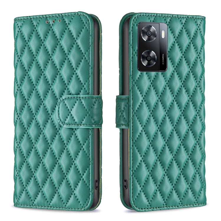 Diamond Lattice Wallet Leather Flip Phone Case, For Motorola Moto G42 4G, For Motorola Moto G62, For Nothing Phone 1, For OPPO A57 4G, For Realme C30