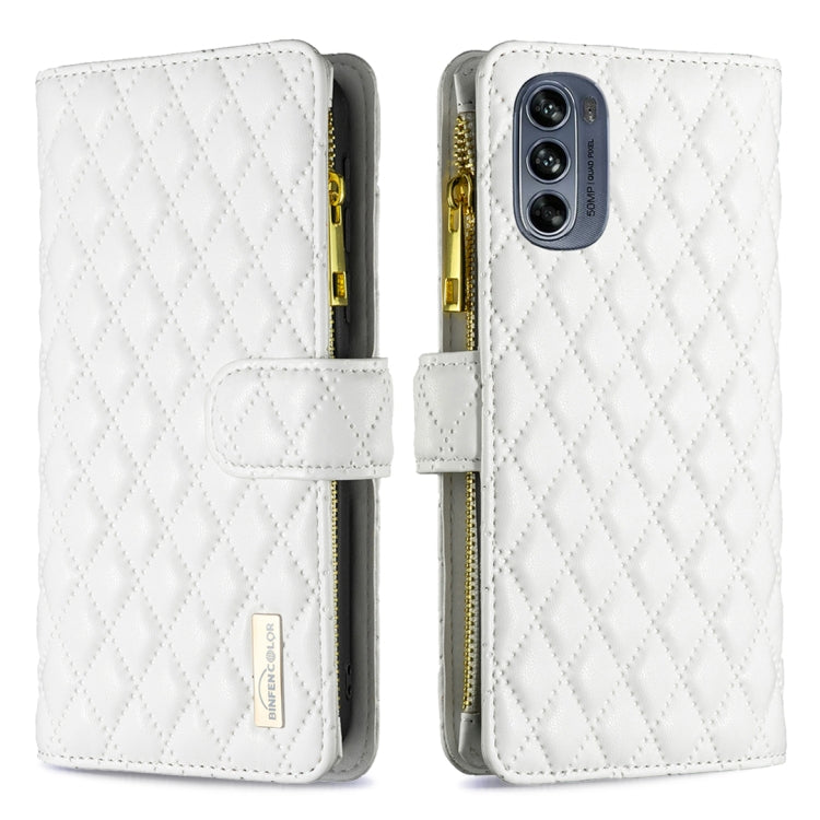 Diamond Lattice Zipper Wallet Leather Flip Phone Case, For Motorola Moto G42 4G, For Motorola Moto G62, For Nothing Phone 1, For OPPO A57 4G, For Realme C30