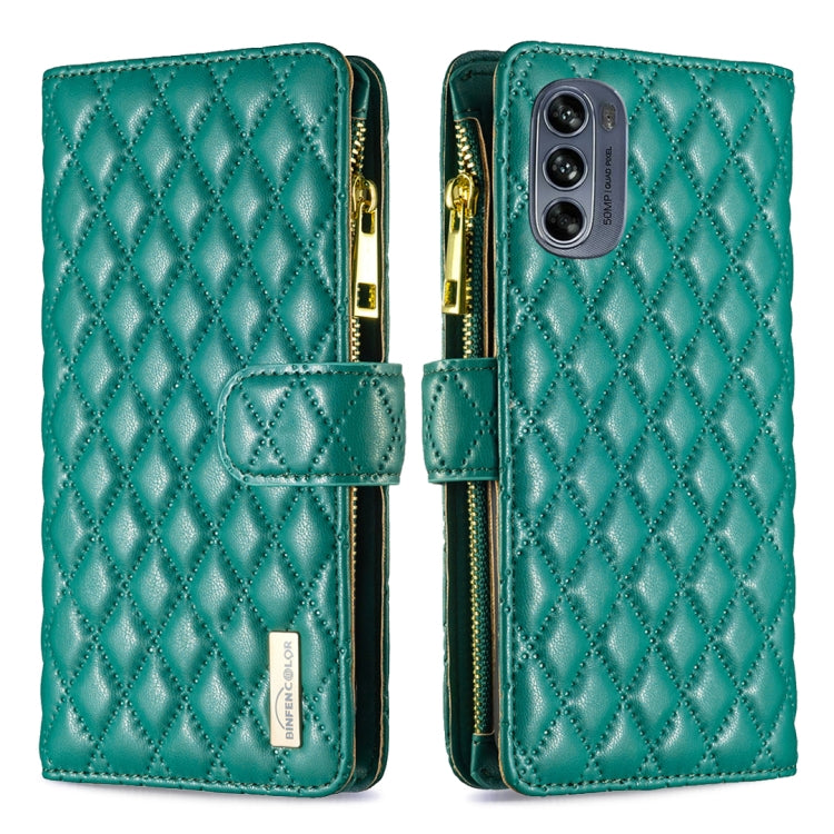 Diamond Lattice Zipper Wallet Leather Flip Phone Case, For Motorola Moto G42 4G, For Motorola Moto G62, For Nothing Phone 1, For OPPO A57 4G, For Realme C30