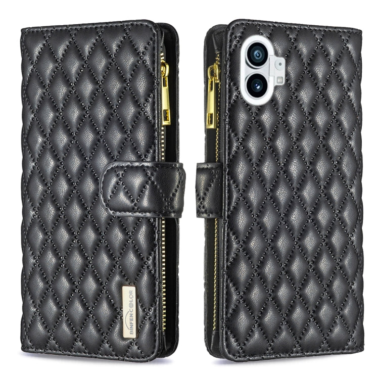 Diamond Lattice Zipper Wallet Leather Flip Phone Case, For Motorola Moto G42 4G, For Motorola Moto G62, For Nothing Phone 1, For OPPO A57 4G, For Realme C30