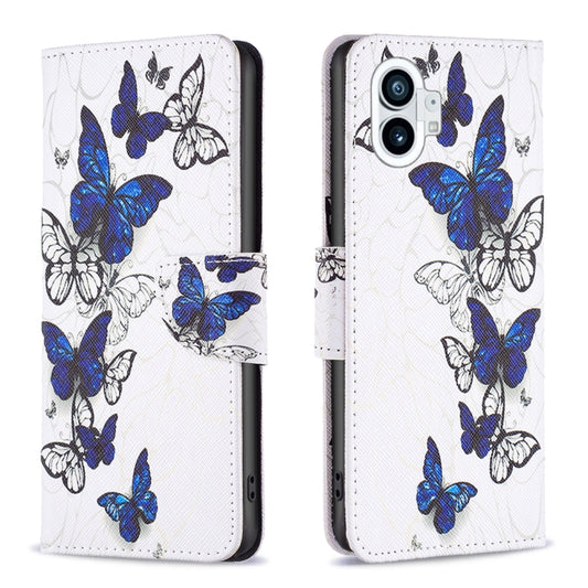 Colored Drawing Leather Phone Case, For Nothing Phone 1