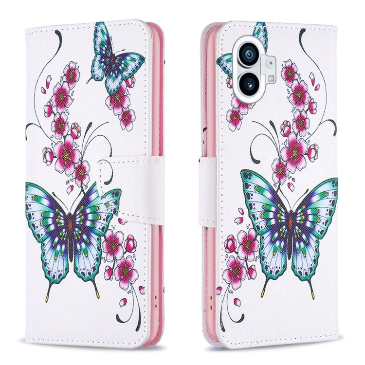 Colored Drawing Leather Phone Case, For Nothing Phone 1