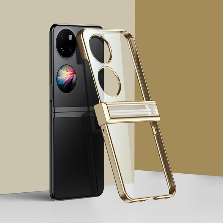 Electroplating PC Full Coverage Shockproof Phone Case, For Huawei P50 Pocket